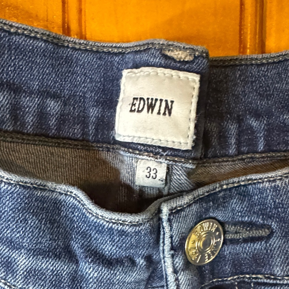 Edwin Classic Indigo Straight Jeans - Picture 2 of 5